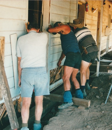 South East end of the homestead March 2003